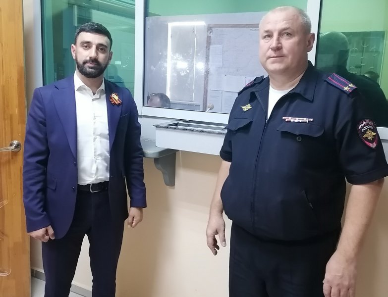Председатель Общественного совета при краевом Главке проверил работу красногвардейского отдела полиции